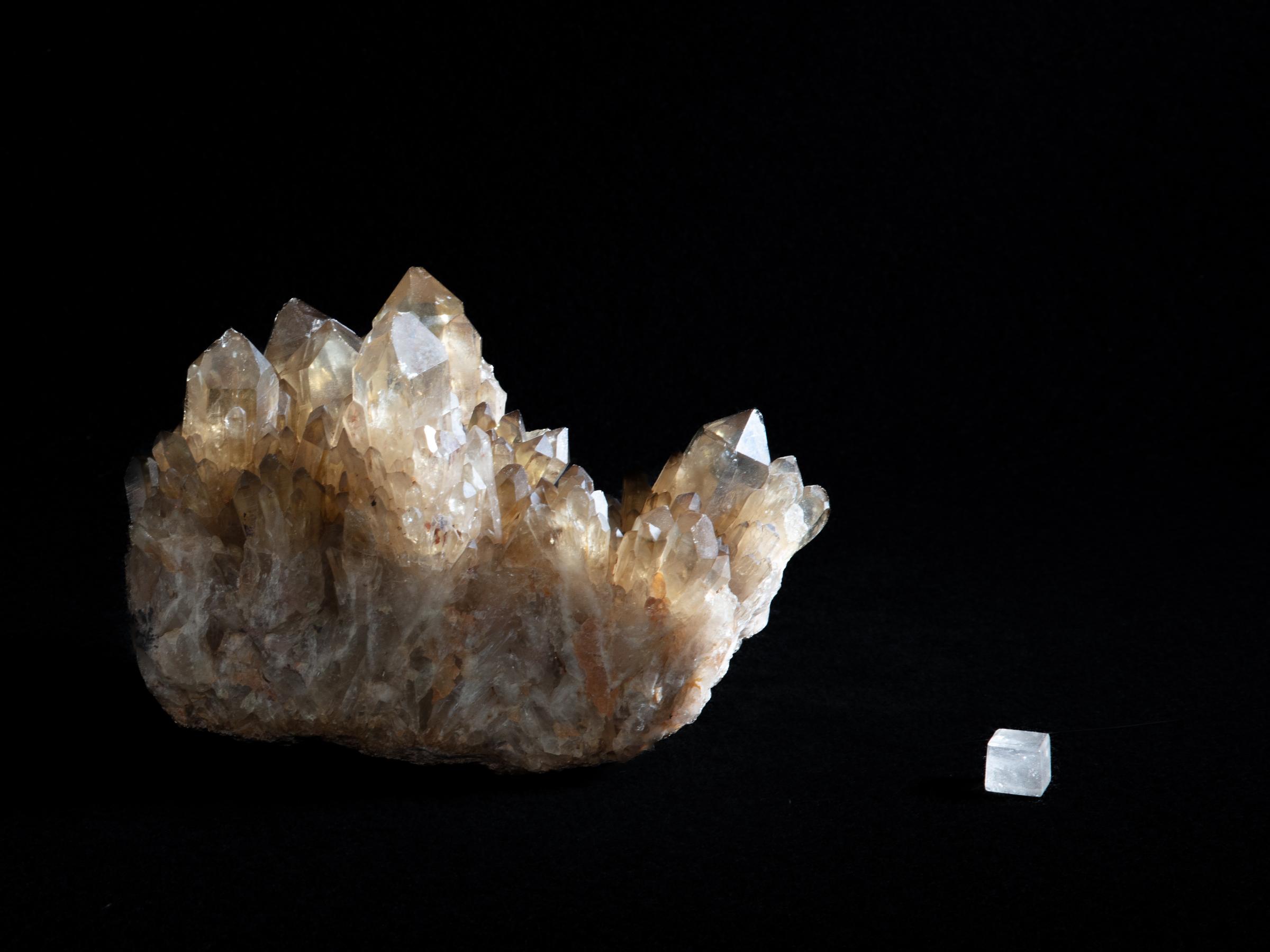 Citrine cluster - St1galleryc0109 9685 - C0109