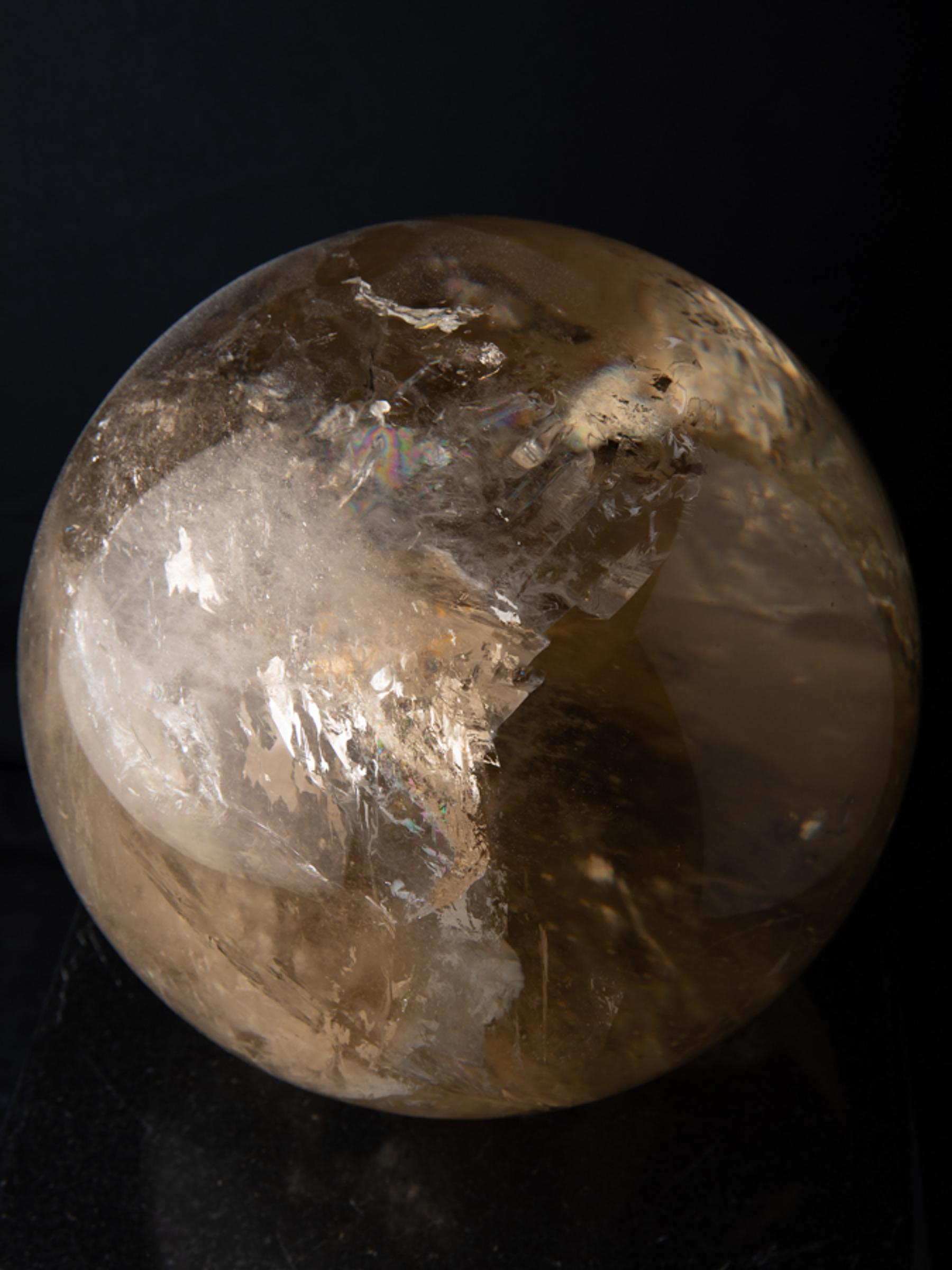 Natural citrine sphere - St1o0068 2 - O0068