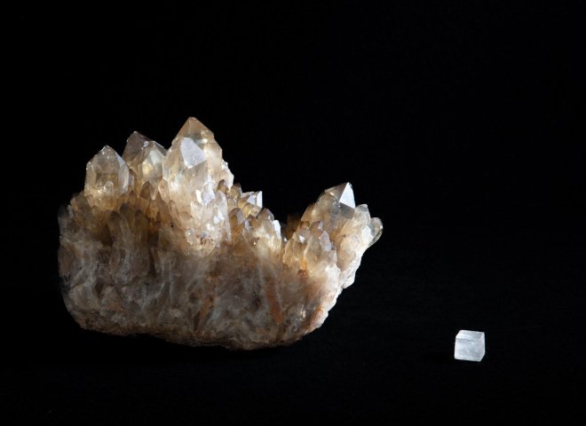 Citrine cluster - St1galleryc0109 9685 - C0109
